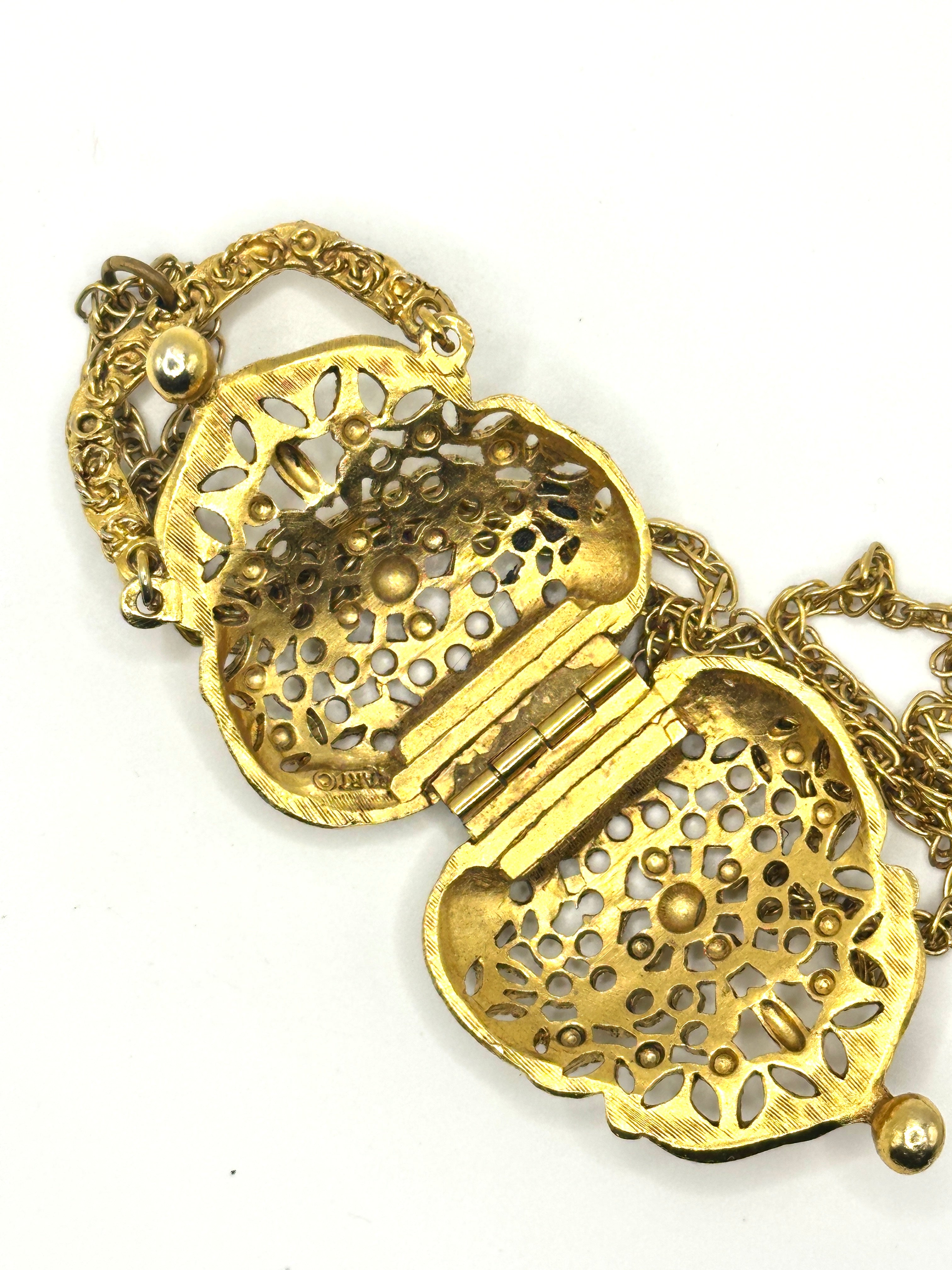 Vintage Arthur Pepper (ART) Purse Locket Necklace