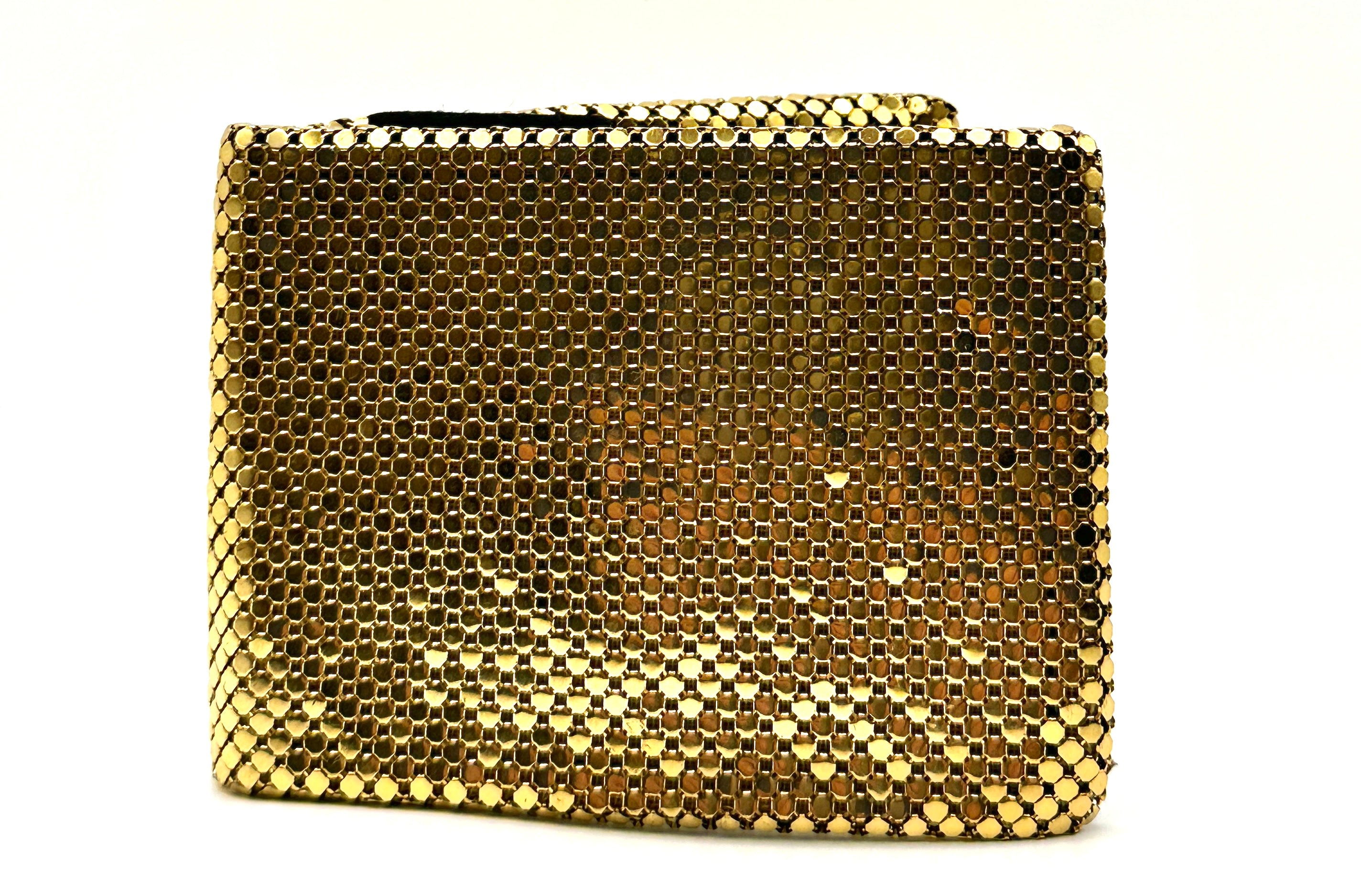 Vintage Whiting and Davis Gold Mesh Wallet