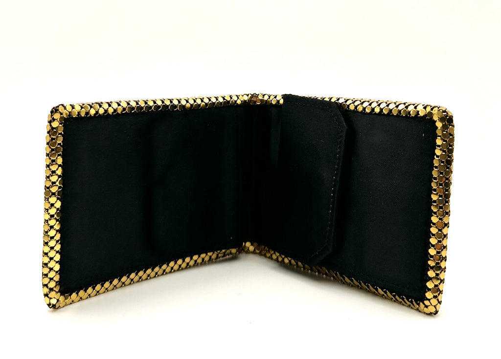 Vintage Whiting and Davis Gold Mesh Wallet