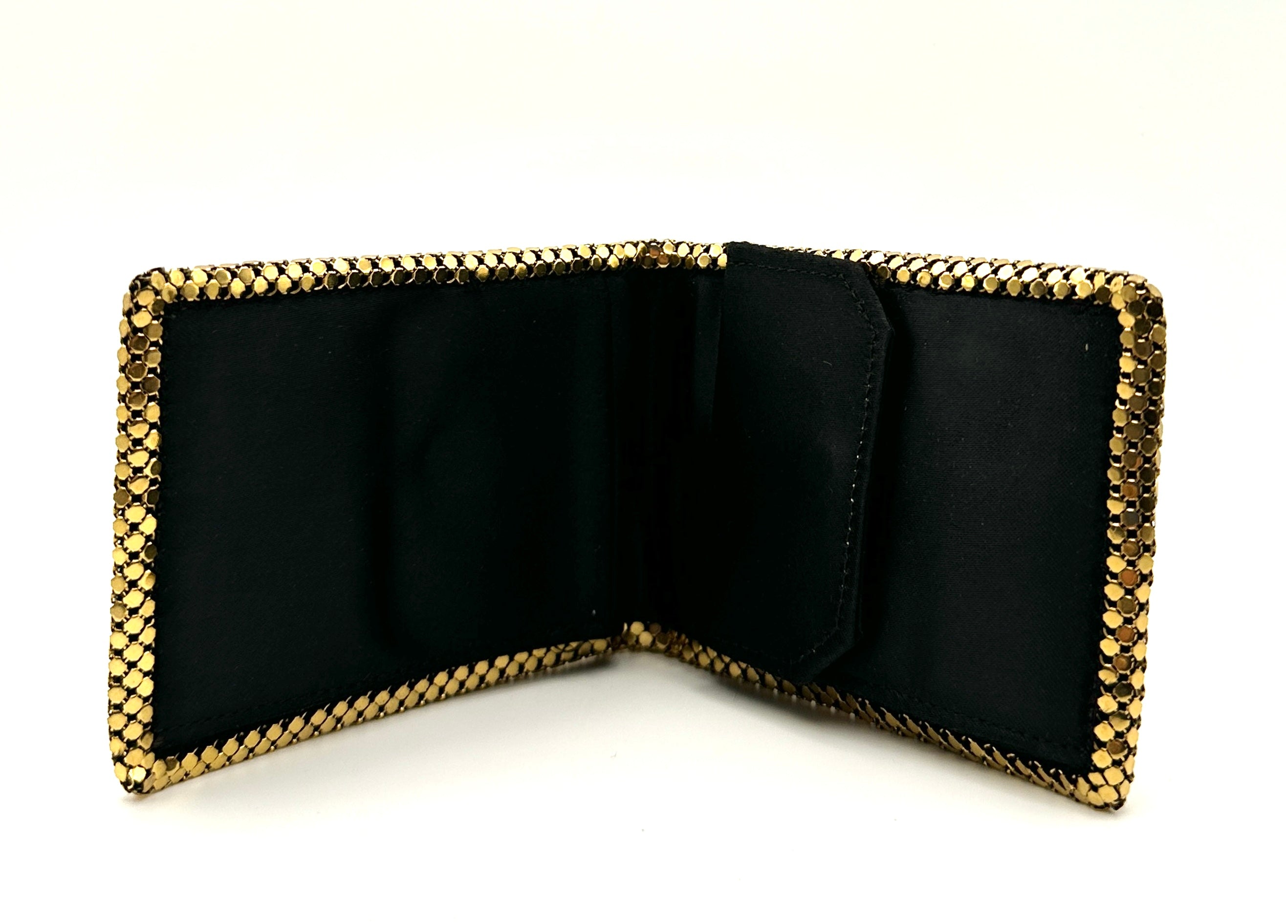 Vintage Whiting and Davis Gold Mesh Wallet
