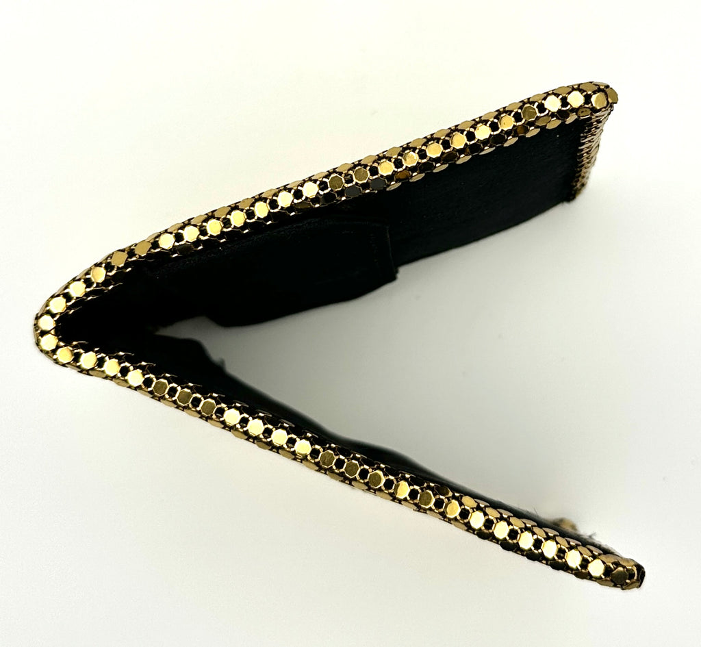 Vintage Whiting and Davis Gold Mesh Wallet