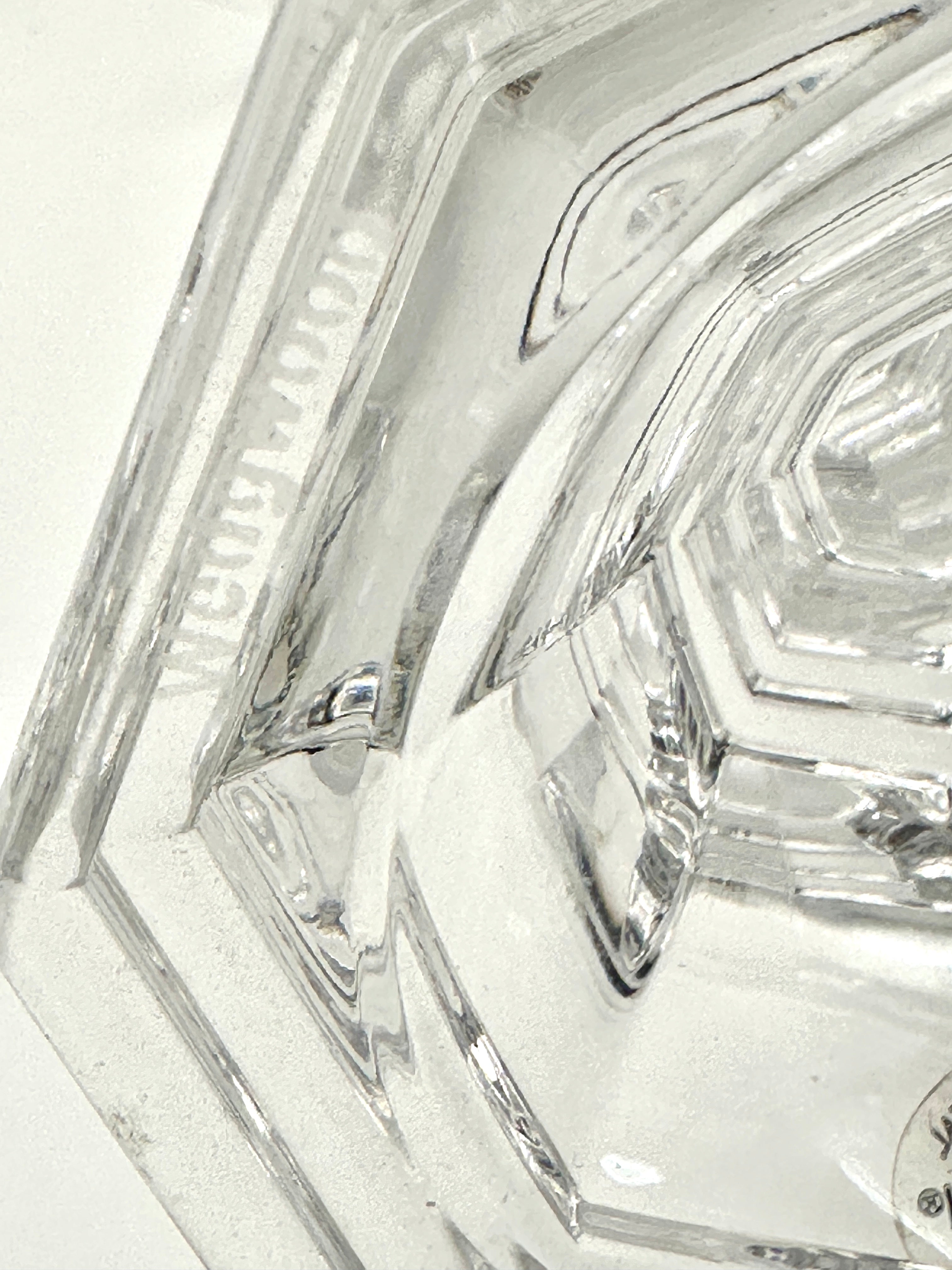 Vintage Wedgwood Crystal Candlestick Holders - Plymouth Collection