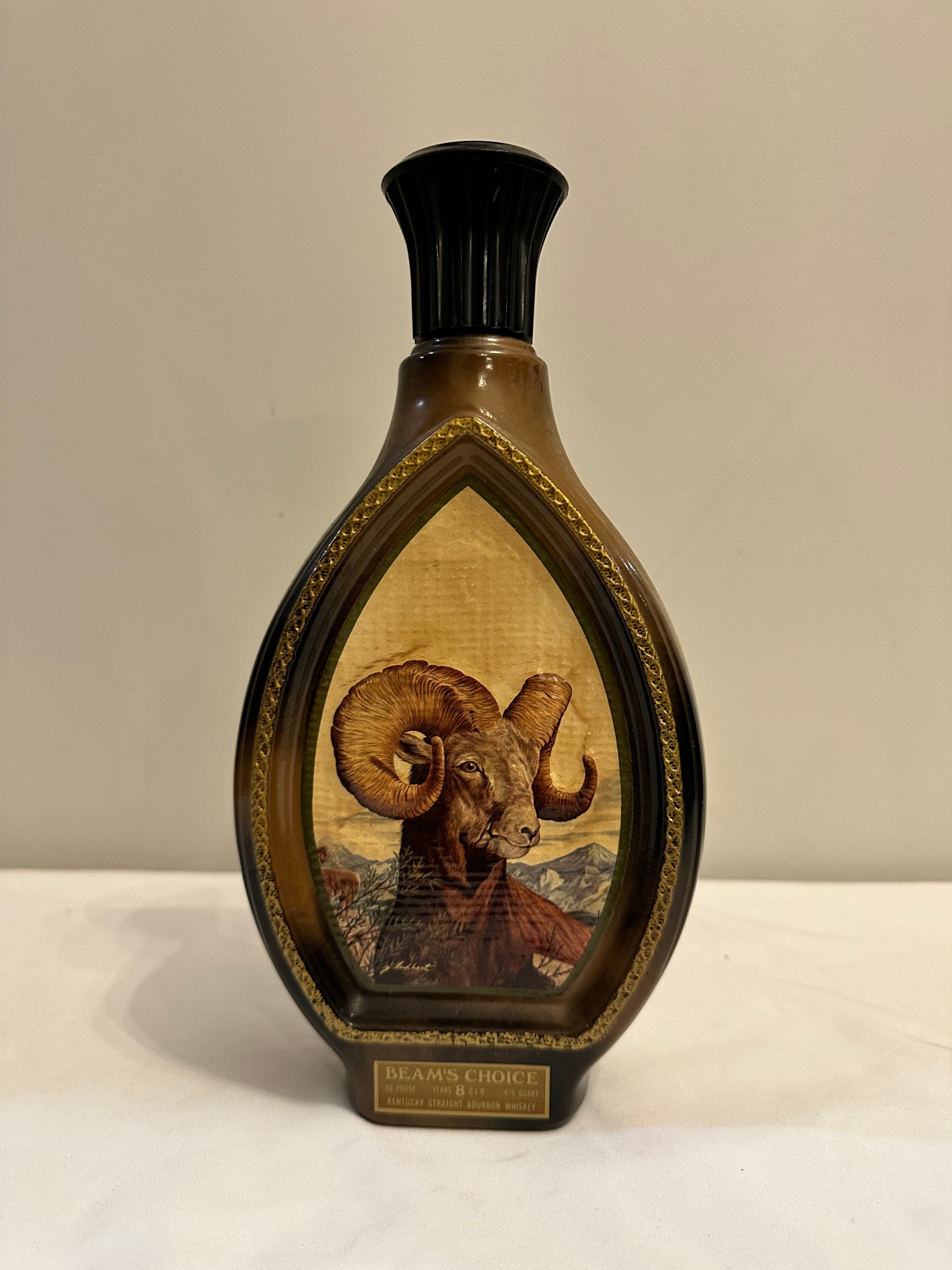 Vintage Beam's Choice Whiskey James Lockart Collector's Edition